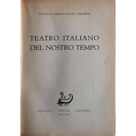 Teatro italiano del nostro tempo