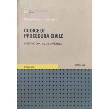 Codice di procedura civile  annotato con la giurisprudenza