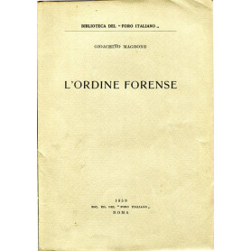 L'ordine forense