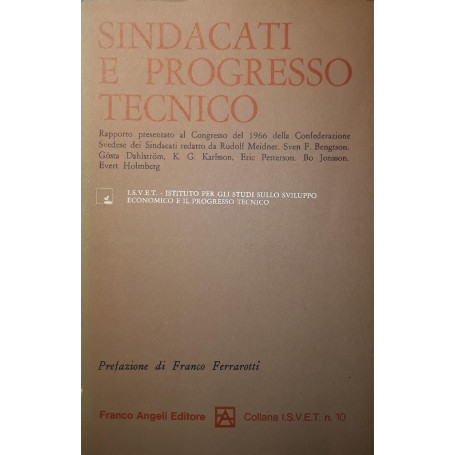 Sindacati e progresso tecnico