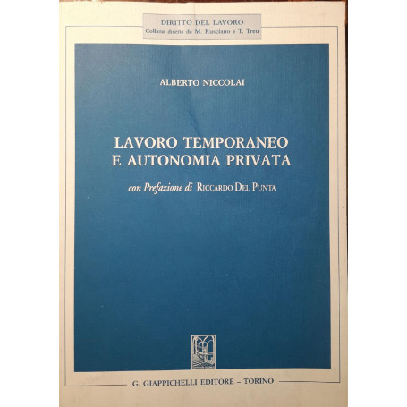 Lavoro temporaneo e autonomia privata