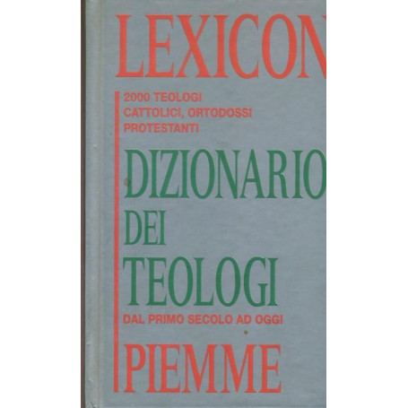 Lexicon : Dizionario dei teologi