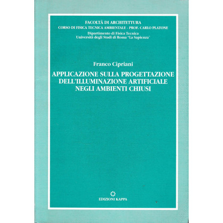 Applicazione sulla progettazione dell'illuminazione artificiale negli ambienti chiusi