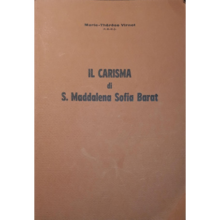 Il carisma di S.Maddalena Sofia Barat