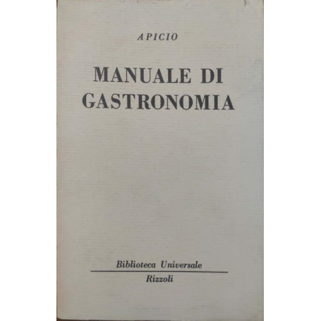Manuale di gastronomia