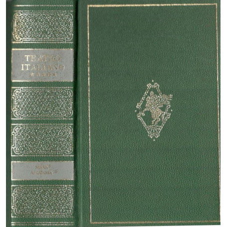 Teatro italiano  volume V il Novecento