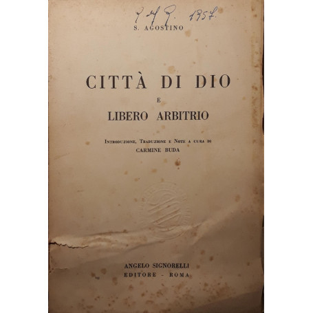 Città di Dio e libero arbitrio