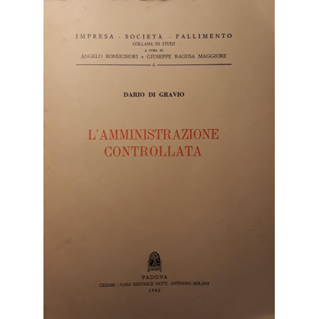 L'amministrazione controllata