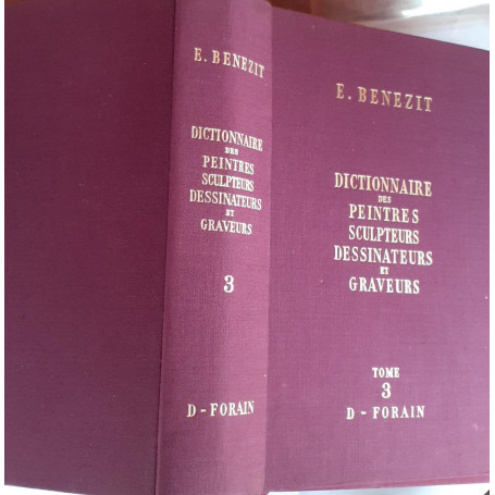 Dictionnaire Critique et Documentaire des Peintres  Sculpteurs  Dessinateurs et Graveurs. Tome 3