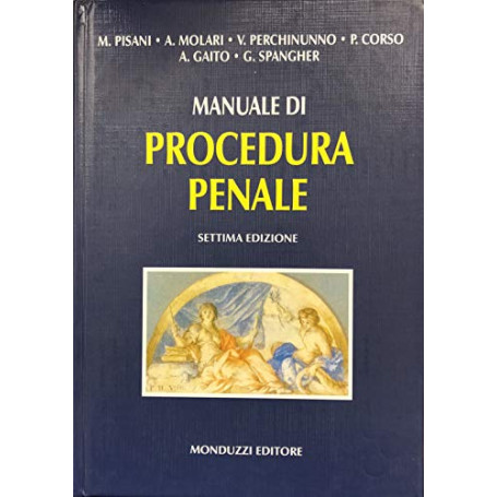 Manuale di procedura penale