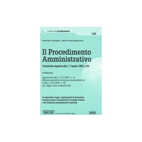 Il procedimento amministrativo