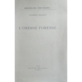 L'ordine forense