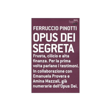 Opus dei segreta