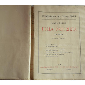 Della proprieta' Libro III