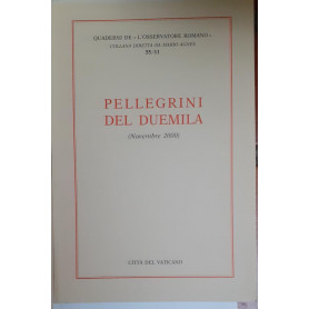 Pellegrini del Duemila (Novembre 2000) Volume 11