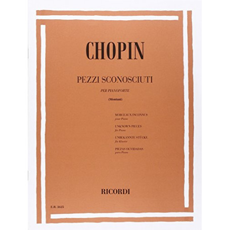 PEZZI SCONOSCIUTI per pianoforte (Montani)