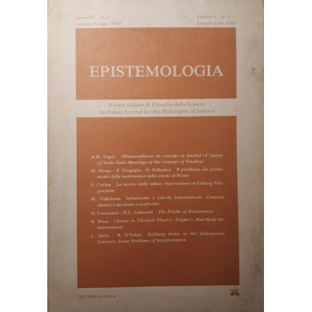 Epistemologia (rivista italiana di filosofia della scienza)