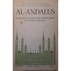 Al-Andalus (vol.XXII  fasc. 2  1957)Librisaggi