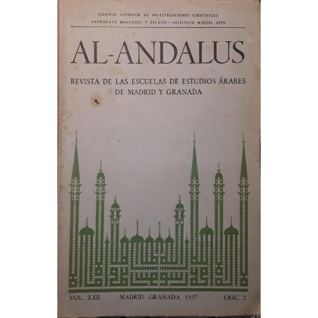 Al-Andalus (vol.XXII  fasc. 2  1957)