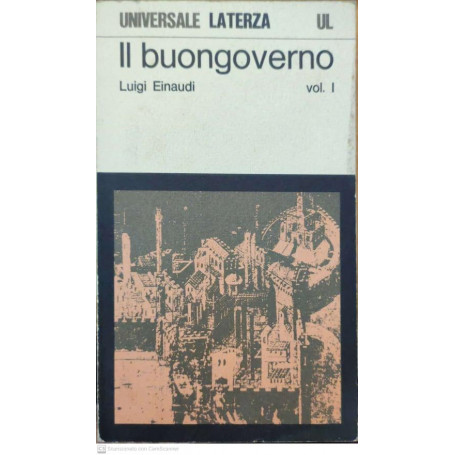 Il buongoverno. Vol I