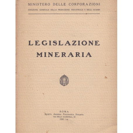 Legislazione mineraria