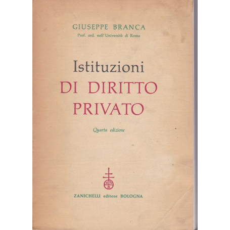 Istituzioni di Diritto Privato