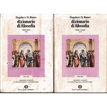 Dizionario di filosofia due volumi