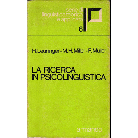 La ricerca in psicolinguistica