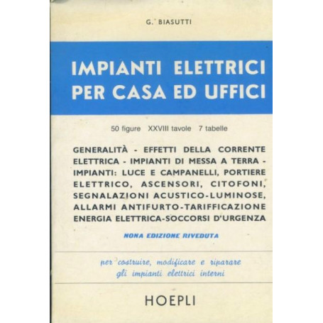 Impianti elettrici per casa ed uffici