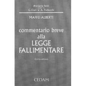 Commentario breve alla legge fallimentare. Testo a doppia colonna.