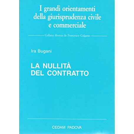 La nullità del contratto