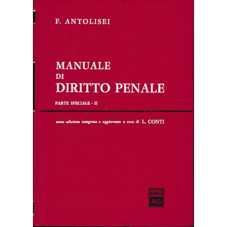 Manuale di Diritto Penale parte speciale - II