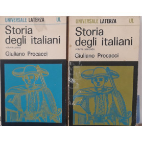 Storia degli italiani (volume primo e secondo)