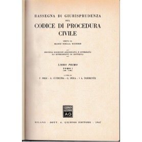 Rassegna di Giurisprudenza sul Codice di Procedura Civile