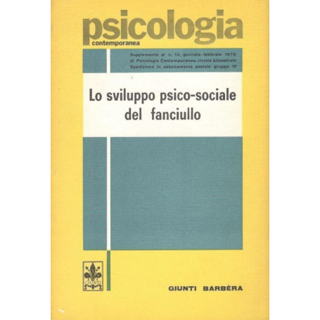 Lo sviluppo psico-sociale del fanciullo