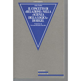 Il concetto di relazione nella scienza della logica di Hegel