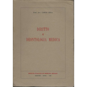 DIRITTO E DEONTOLOGIA MEDICA