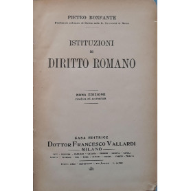 Istituzioni di diritto romano