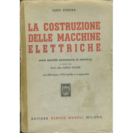 La costruzione delle macchine elettriche