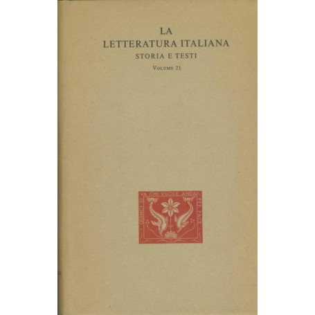 La letteratura italiana. Storia e testi. Volume 21 Torquato Tasso. Poesie