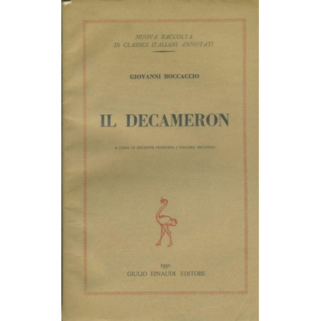 Il decameron. Voll. 1-2
