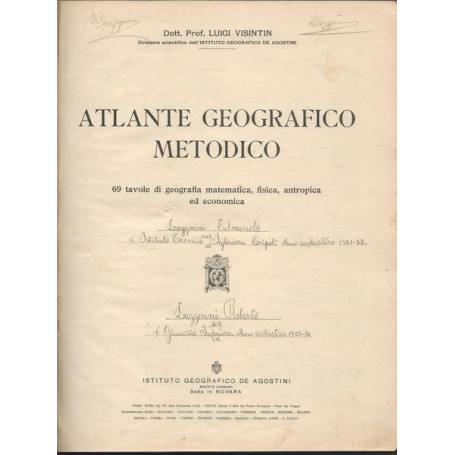 ATLANTE GEOGRAFICO METODICO