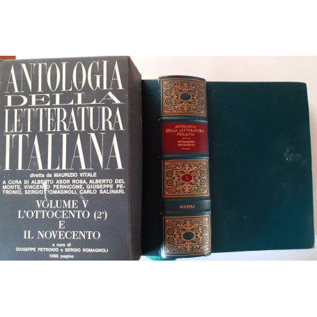 Antologia della letteratura italiana. Volume V. L' ottocento 2 e il novecento