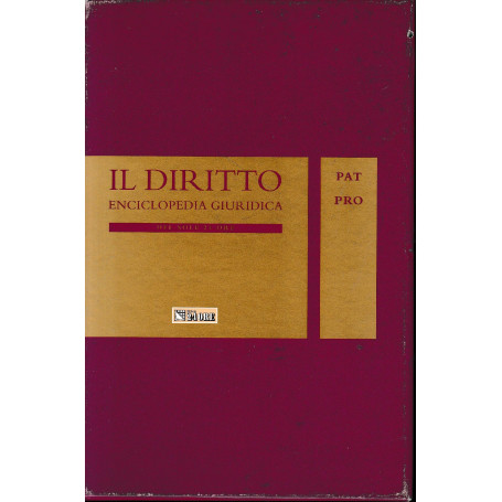 Il Diritto. Enciclopedia Giuridica del Sole 24 ORE. Vol. 11: PAT-PRO