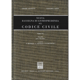Nuova rassegna di giurisprudenza sul Codice civile. Artt. 1965-2043 (Vol. 4/ tomo 9)Librisaggi