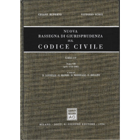 Nuova rassegna di giurisprudenza sul Codice civile. Artt. 1754-1881 (Vol. 4/ tomo 7)