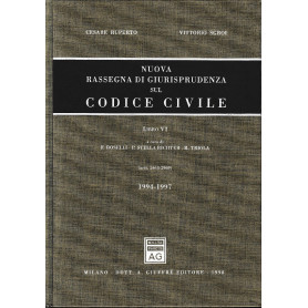 Nuova rassegna di giurisprudenza sul Codice civile. Aggiornamento 1994-1997 Artt. 2643-2969 (Vol. 6)