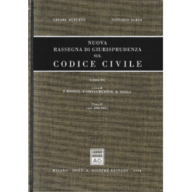 Nuova rassegna di giurisprudenza sul Codice civile. Artt. 2900-2969 (Vol. 6/2)