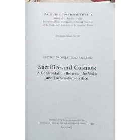 Sacrifice and Cosmos: a confrontation Between the Vedic and Eucharistic SacrificeLibrisaggi