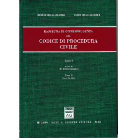 Rassegna di giurisprudenza del Codice di procedura civile. Aggiornamento 1996-1998. Libro I/ tomo II: Artt. 75-111.